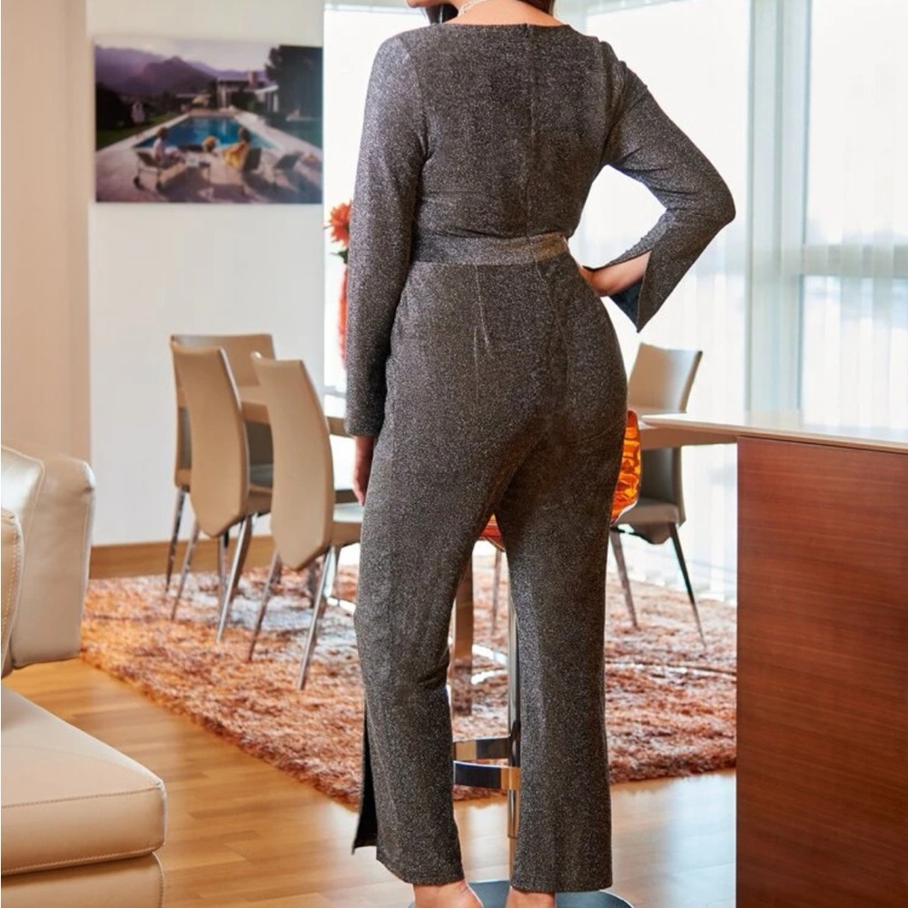 SHEIN sparkly jumpsuit - Picture 4 of 5
